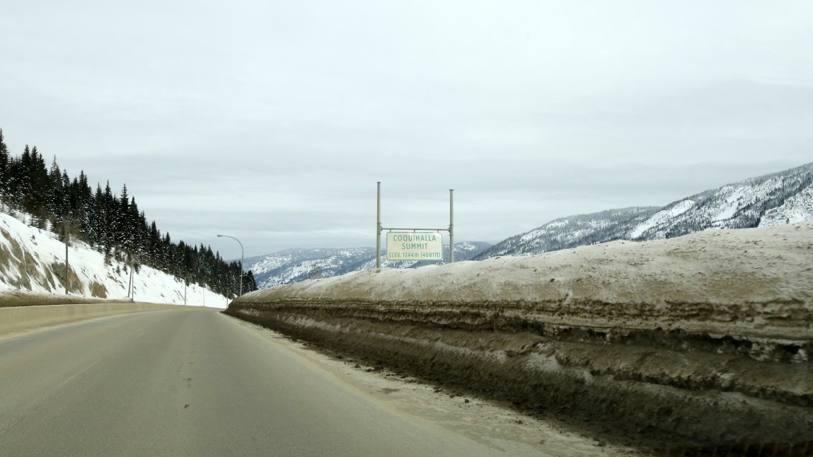 Coquihalla Summit 30 miles North of Hope