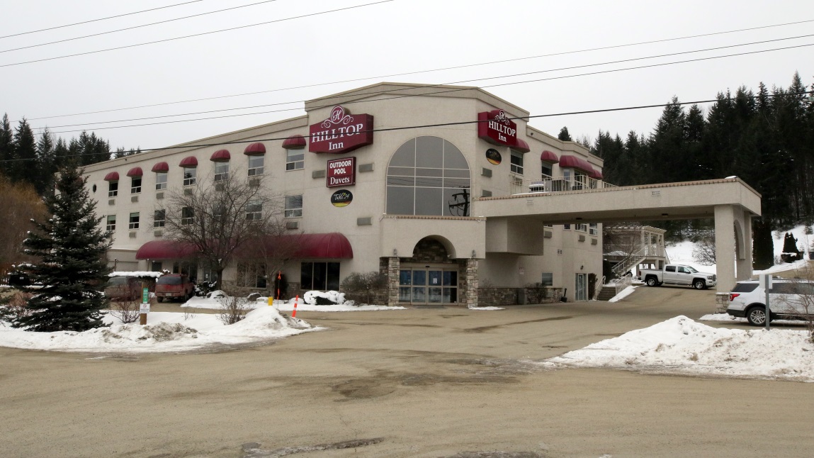 Our lodging in Salmon Arm