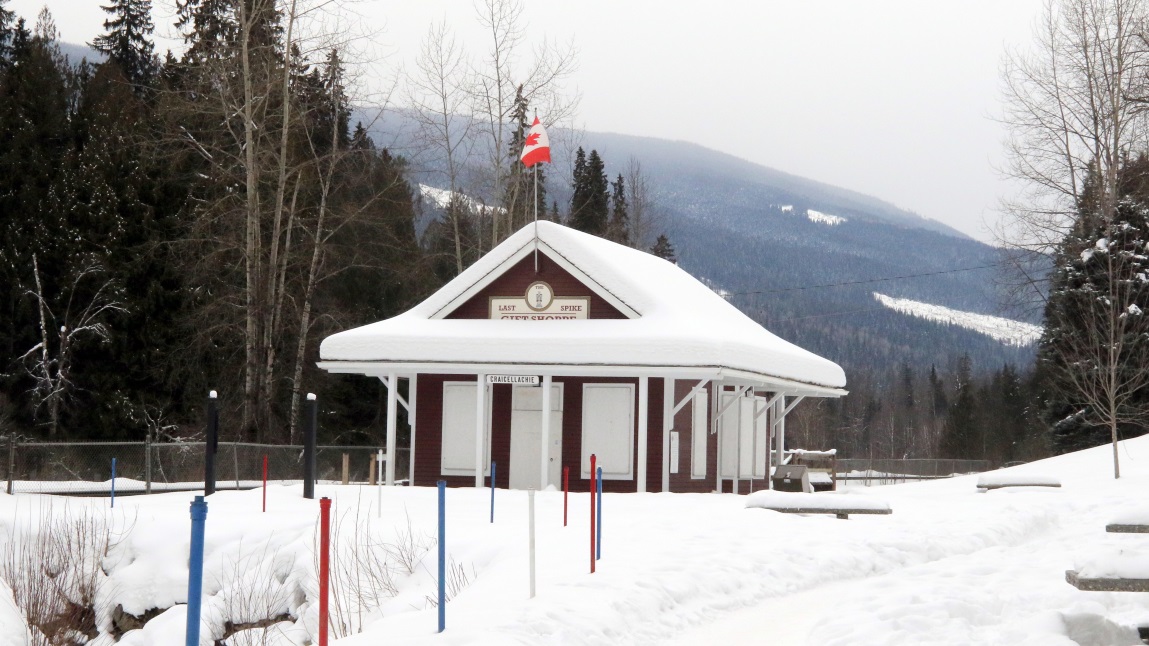 Last Spike historical site