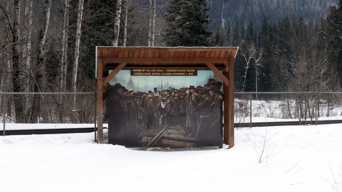 Last Spike historical site