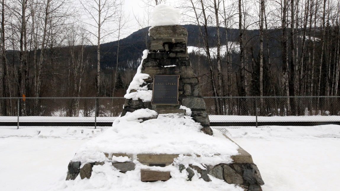 Last Spike historical site