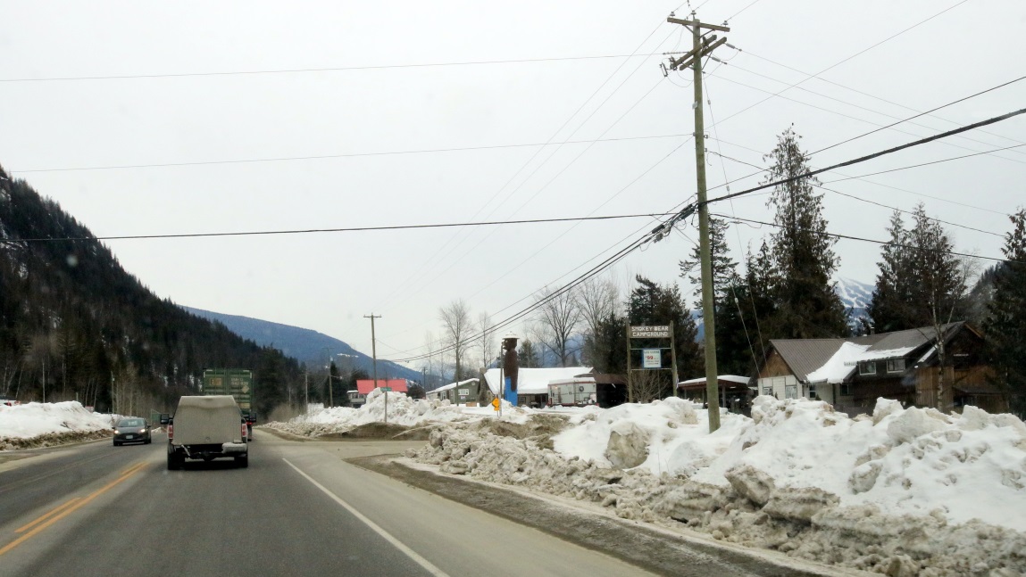 Smokey Bear Campground outside Revelstoke
