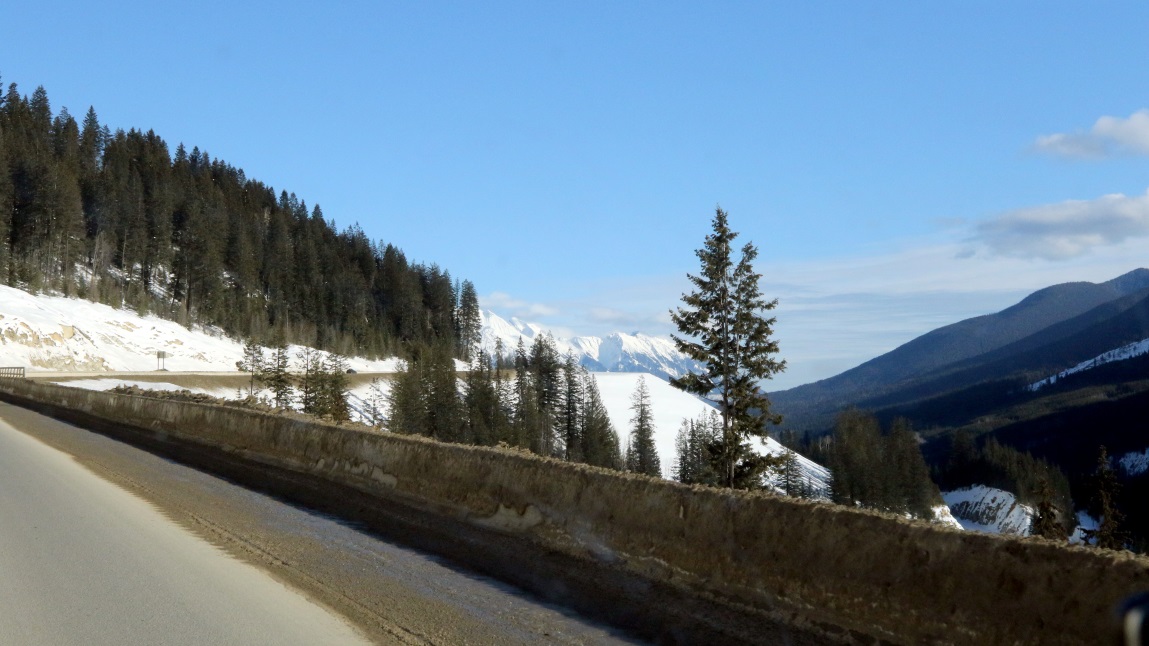 Trans-Canada Highway East of Glenogle