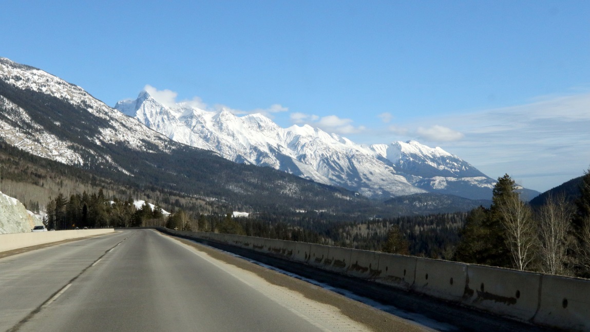 Mount Hunter from the Trans-Canada Highway