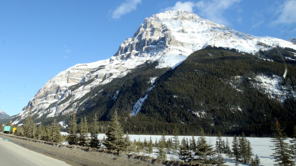 Mount Stephen 10495 feet in Yoho National Park BC