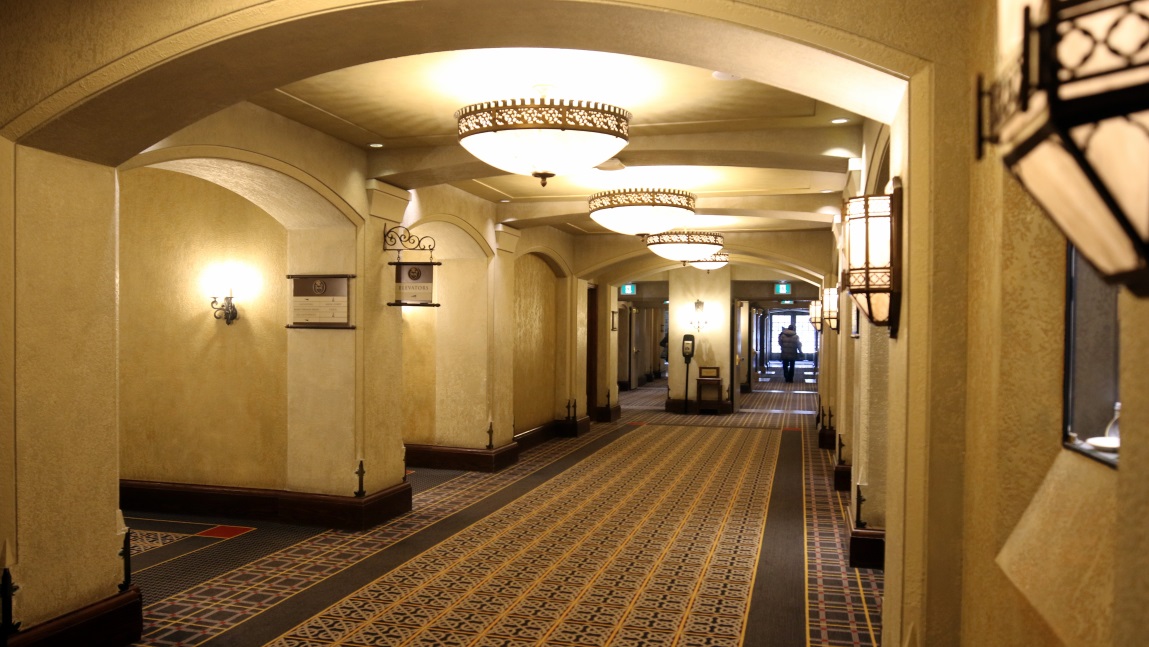 Inside the Fairmont Banff Springs Hotel