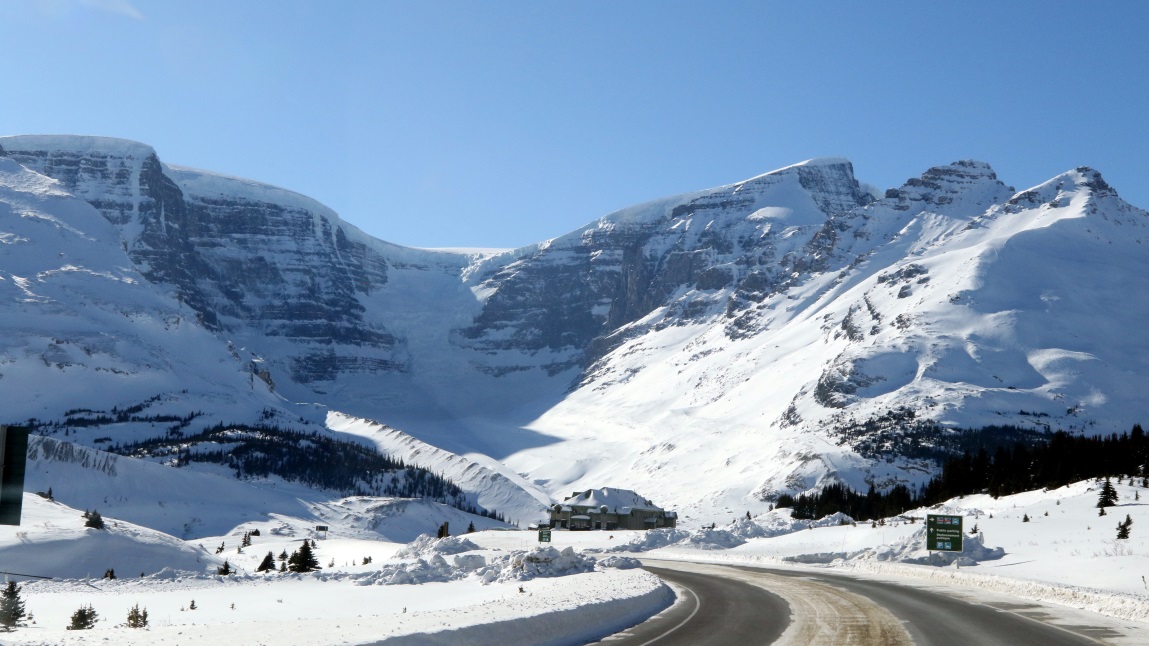 Columbia Icefield in Jasper National Park