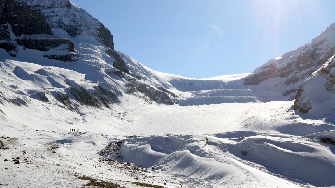 Columbia Icefield in Jasper National Park