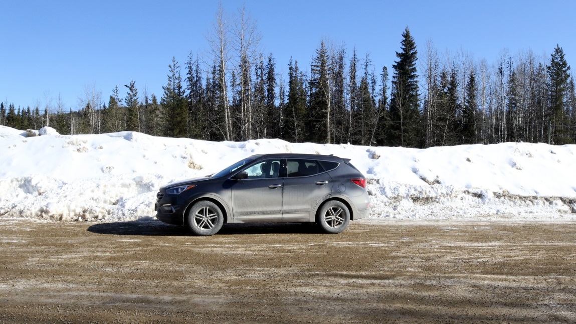 Rest area 15 miles South of McLeod Lake