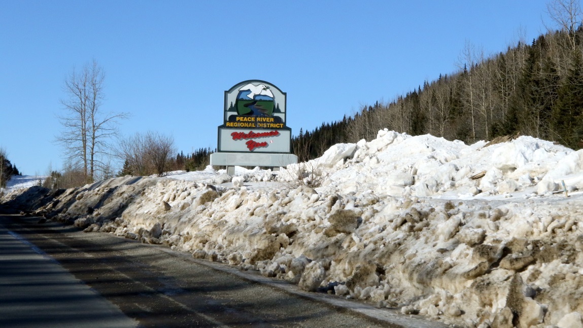Arrival at the Peace River District