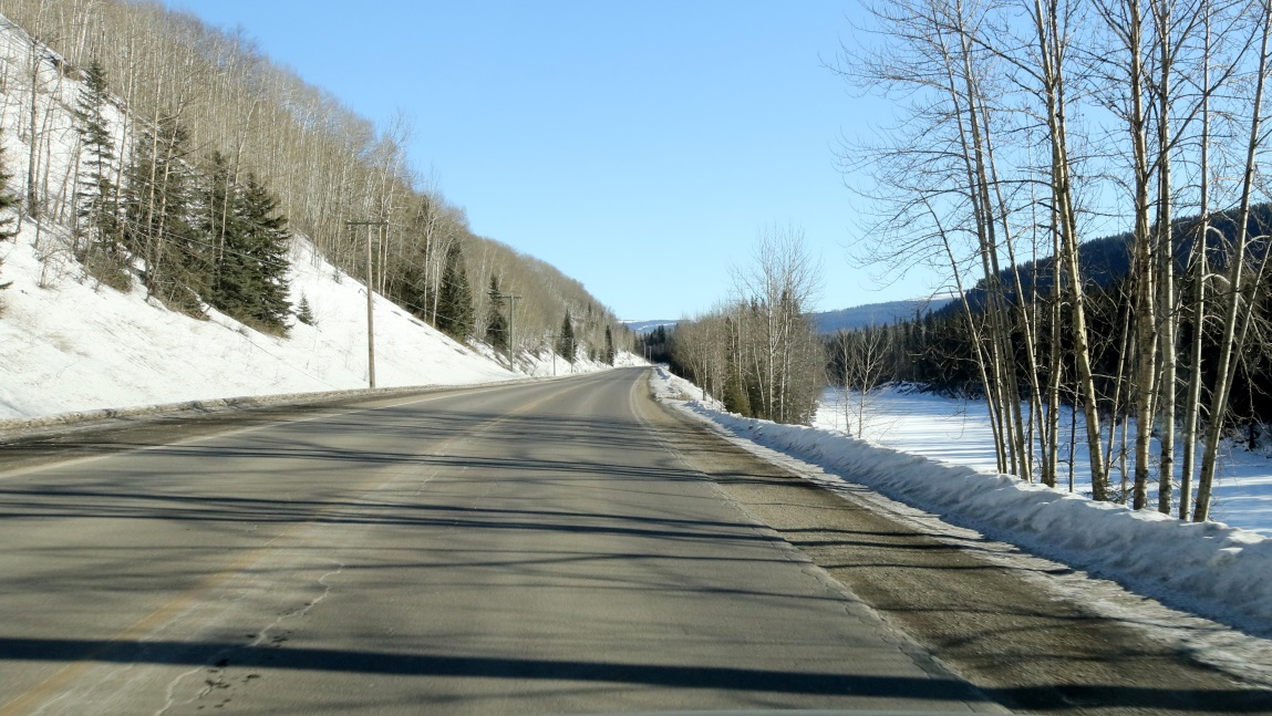 Twenty miles West of Chetwynd