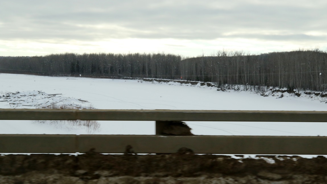 Crossing the Muskwa River