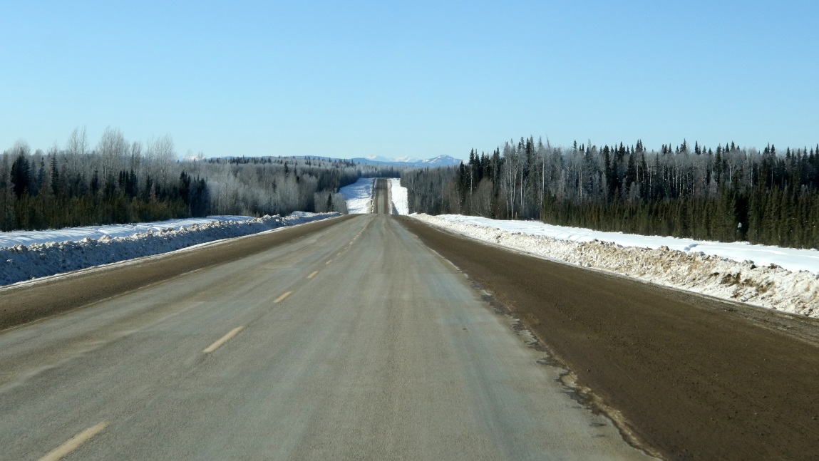 Three miles west of the Junction