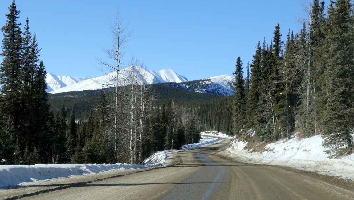 Three miles East of Summit Lake