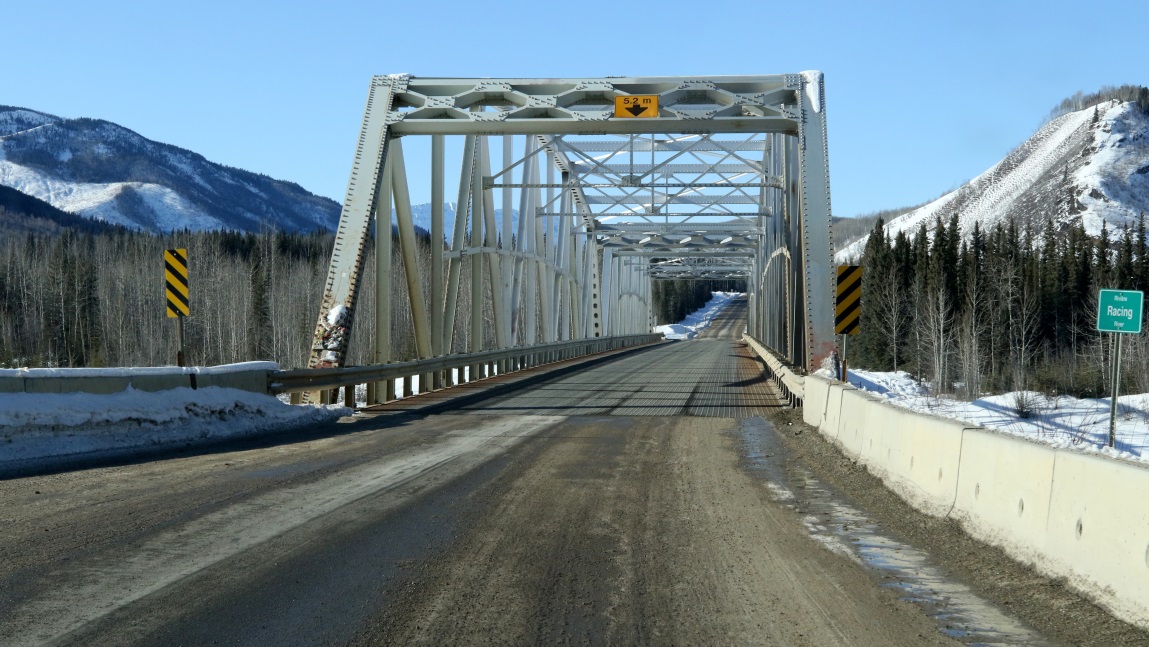 Crossing the Racing River
