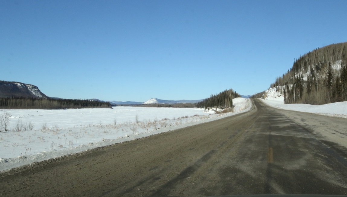 Following the Liard River