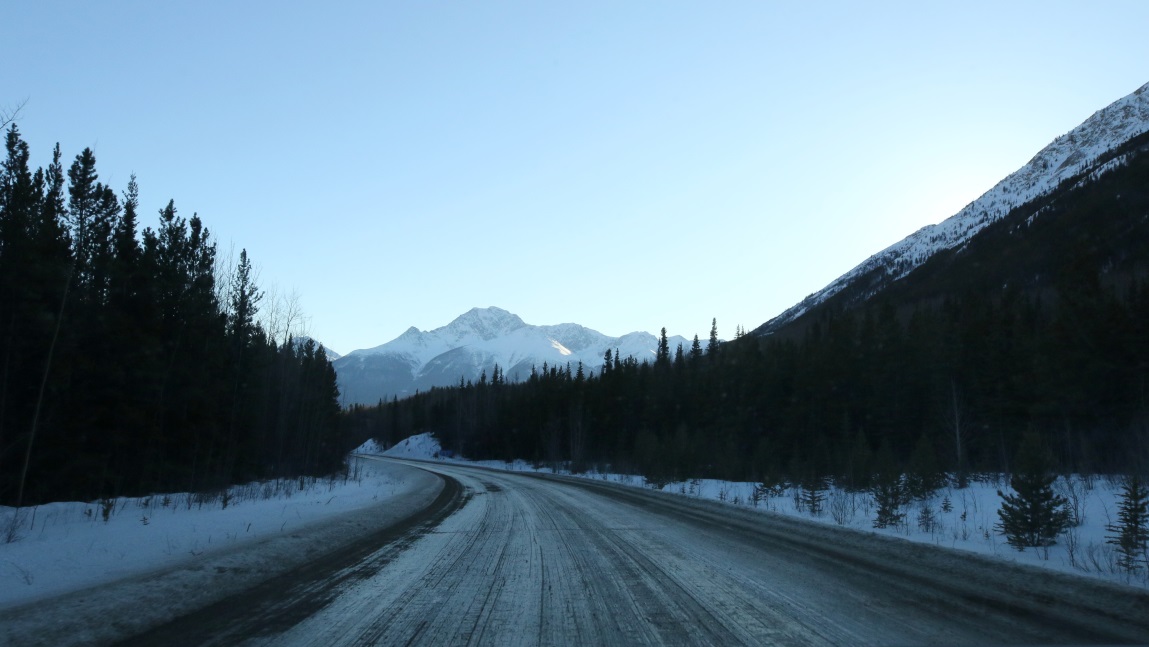 Five miles North of Good Hope Lake