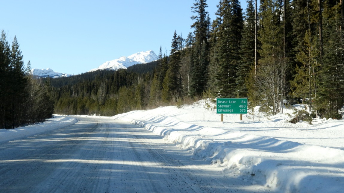 Distance sign