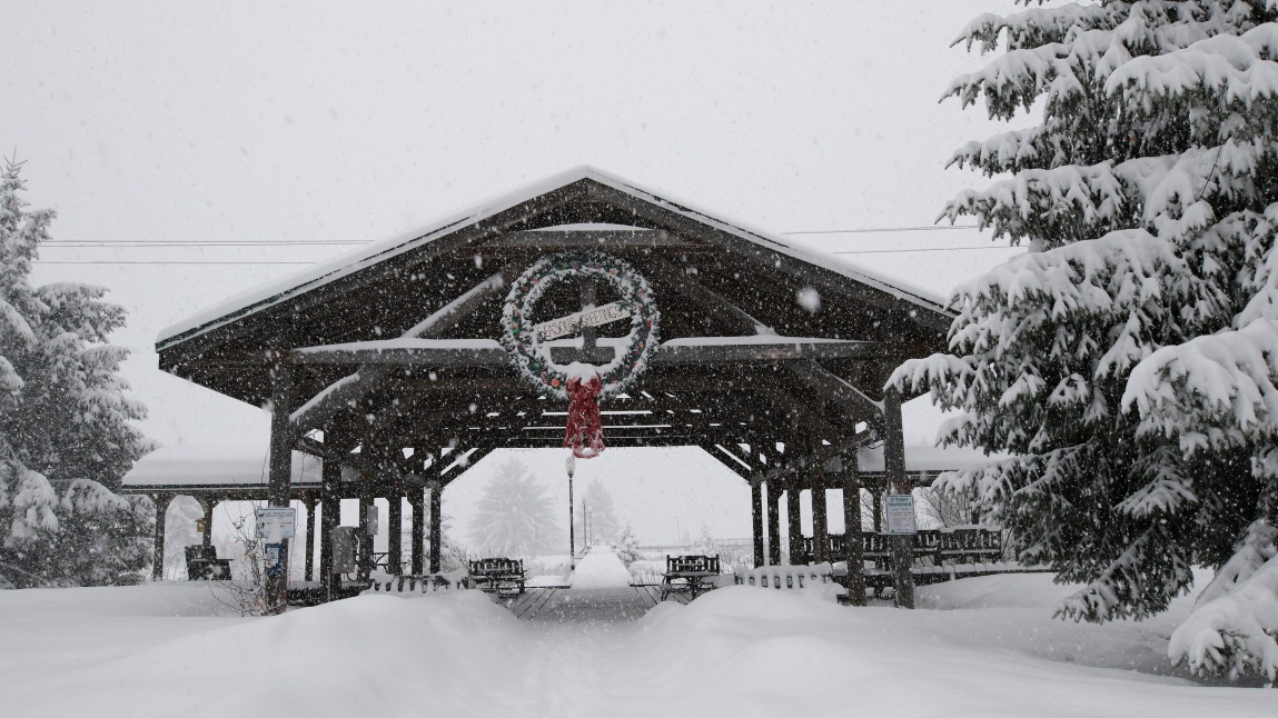 Beginning of the the Stewart Estuary Boardwalk