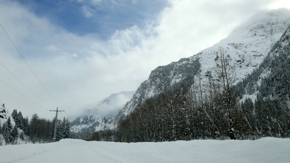 Fourteen miles West of Meziadin Junction