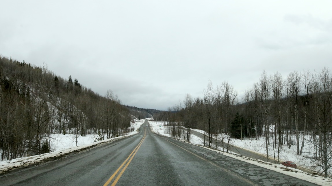 Five miles North of Gitanyow