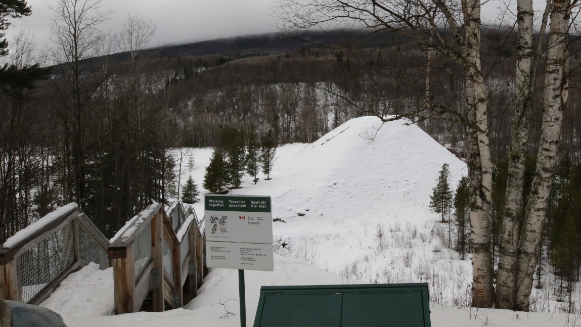 Gitwangak Battle Hill Historical site