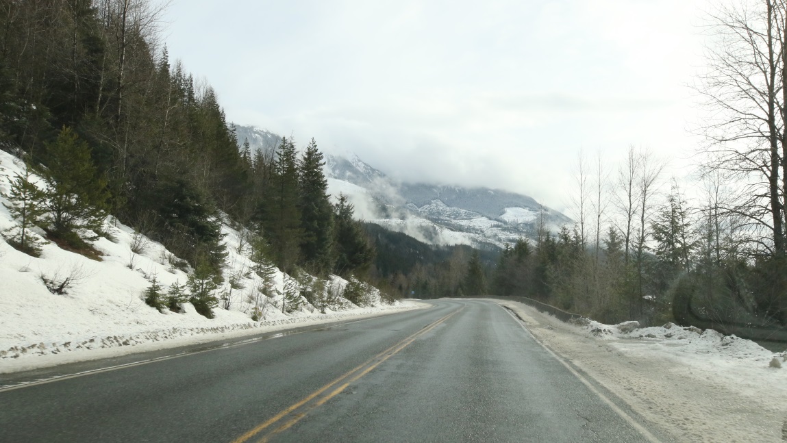 Eight miles North of Usk