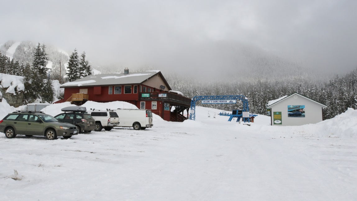 Shames Mountain ski area