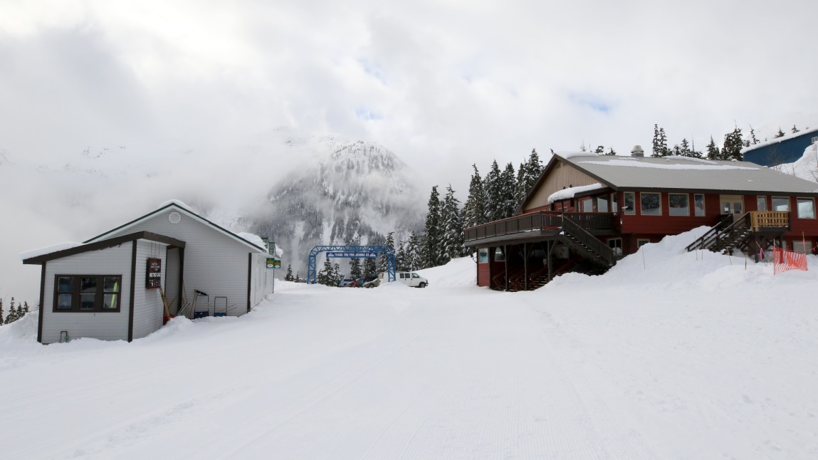 Shames Mountain ski area