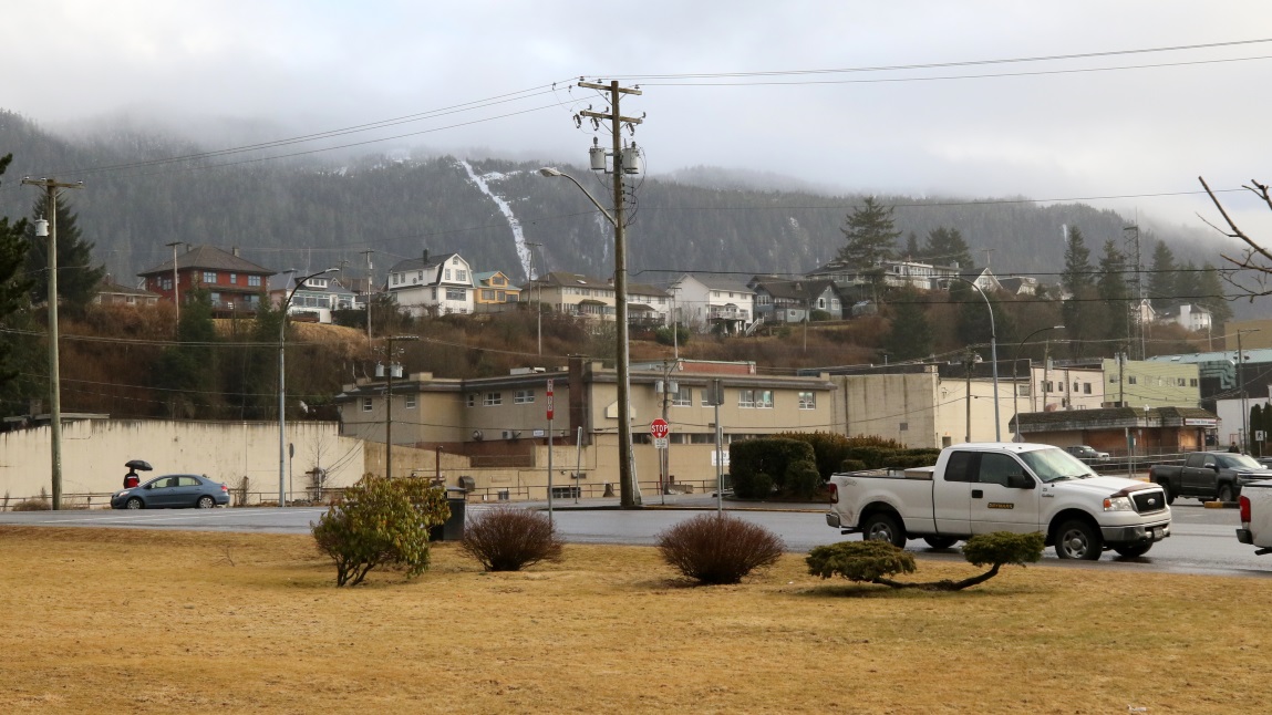 Looking at houses above