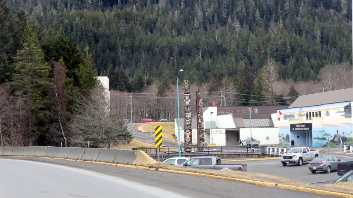 Totem poles in Prince Rupert