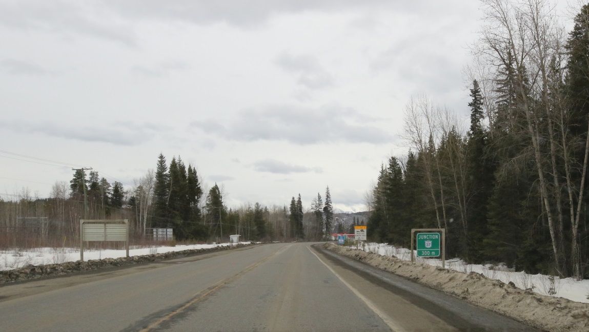 Junction with the Cassiar Highway 37