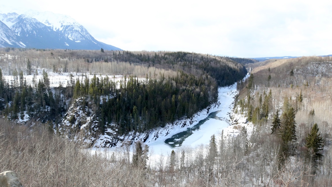Hagwilget Canyon and the Buckley River