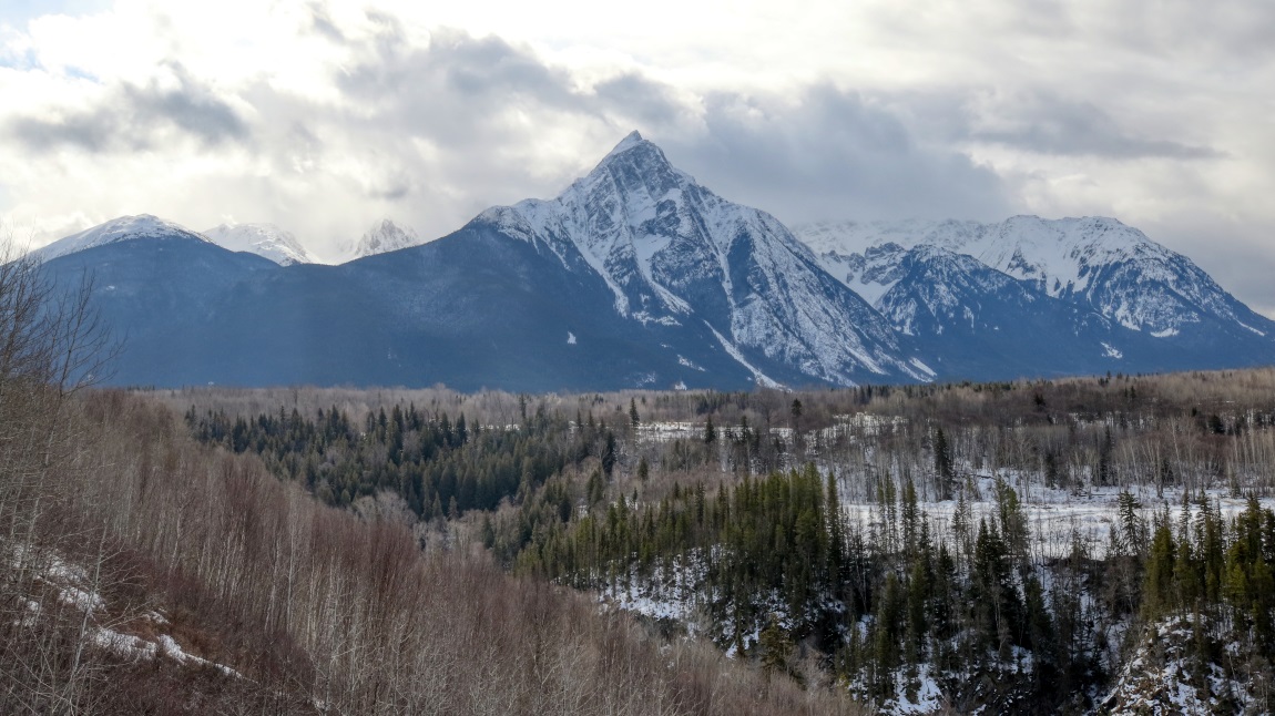 Hagwilget Peak from Hazelton