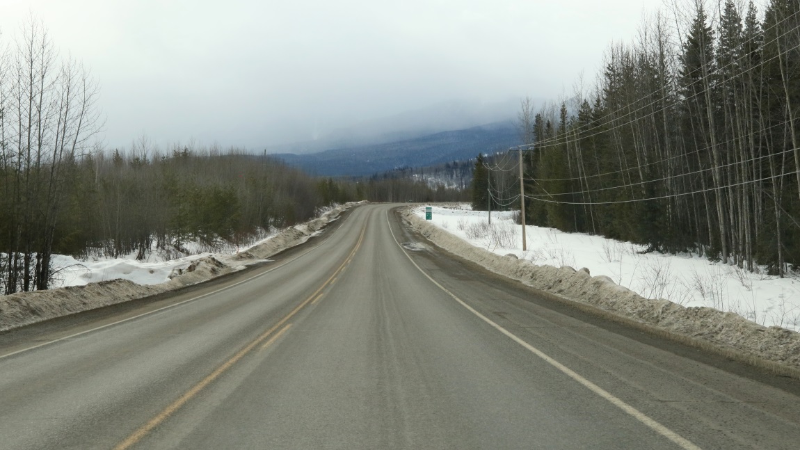 Three miles South of Moricetown