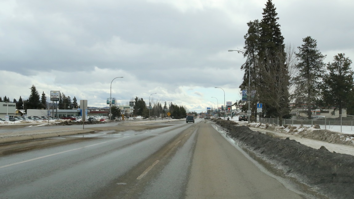 Passing through Smithers