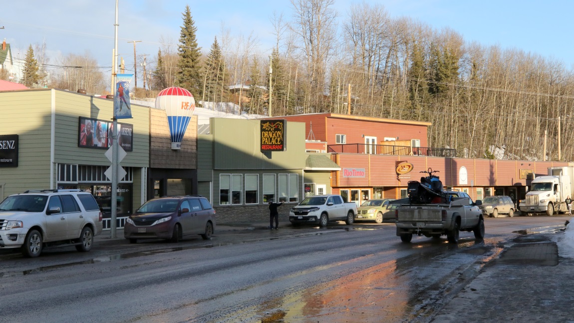 Walking around Burns Lake