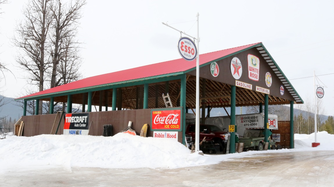 Antiques shop in Tintagel