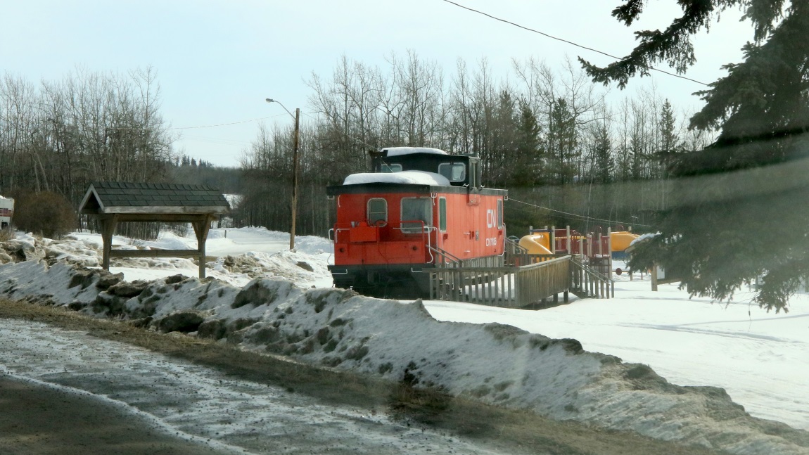 Caboose in Fort Fraser
