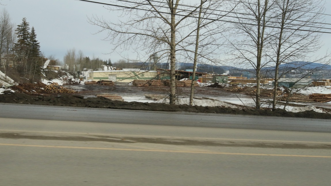 West Pine sawmill in Quesnel