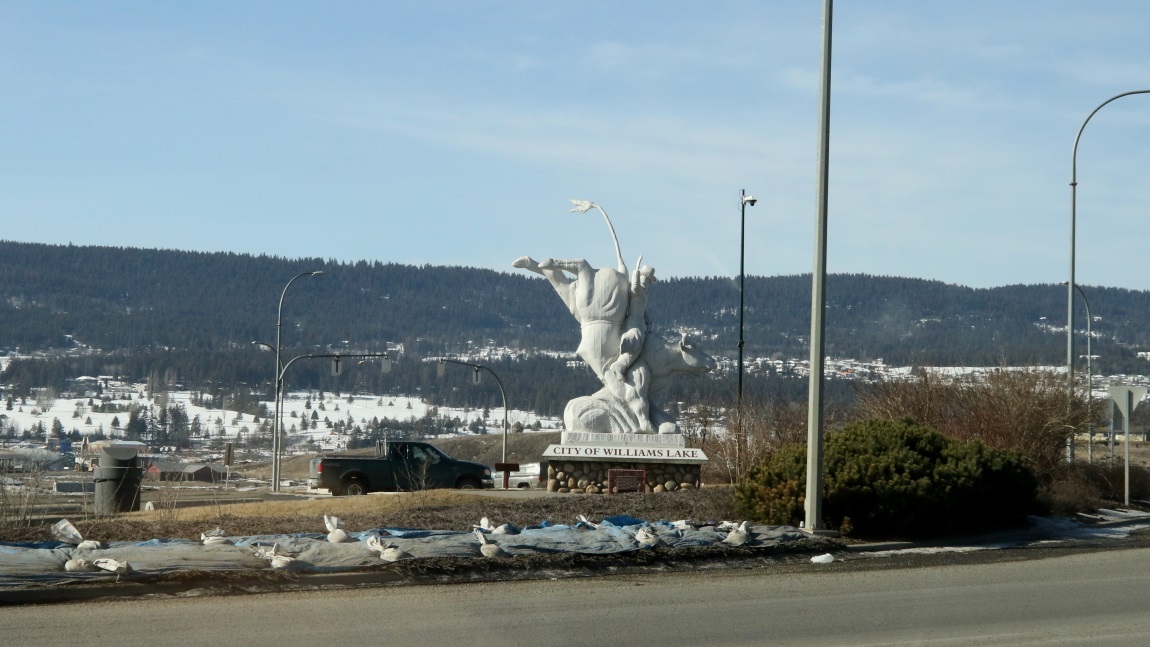 At the intersection of Routes 97 and 20