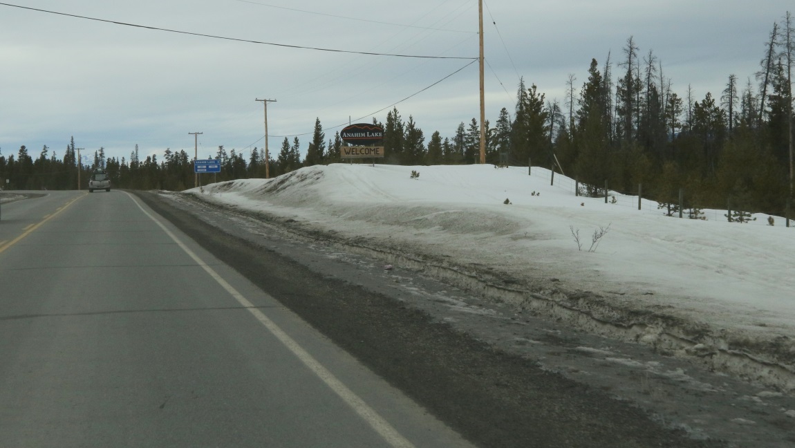 Approaching Anahim Lake