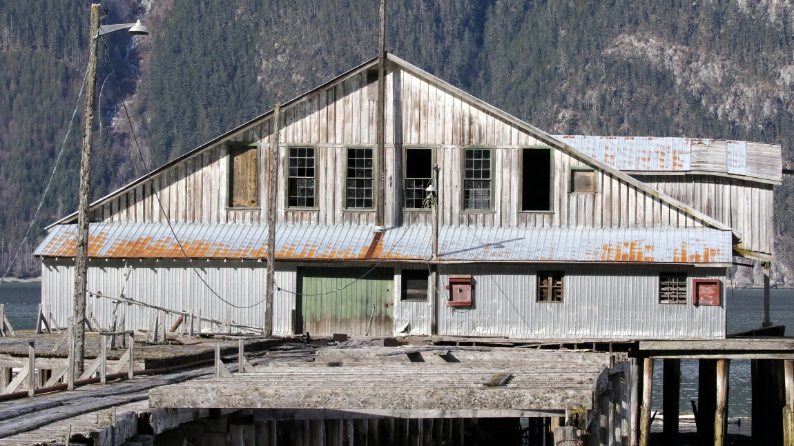 Abandoned BC Packers cannery