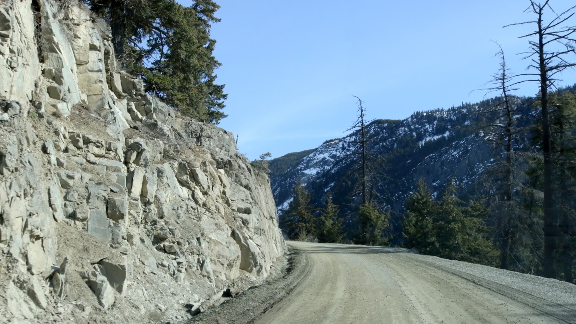 Continuing up Heckman Pass