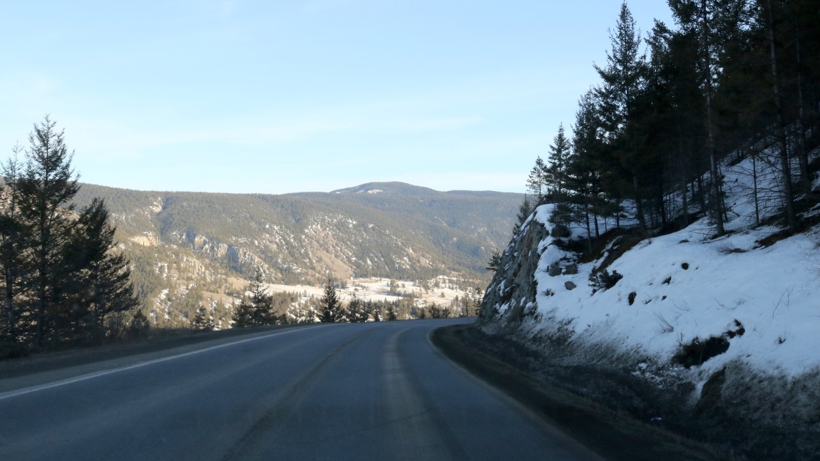 Descending into the Fraser River Valley