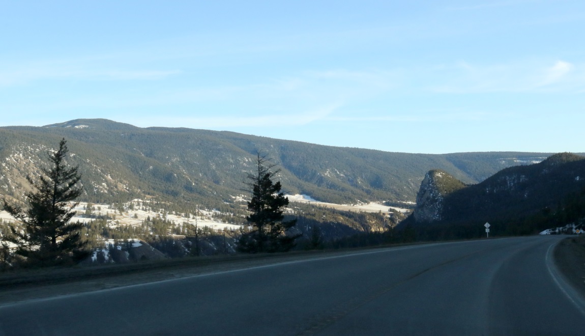 Eighteen miles West of Williams Lake