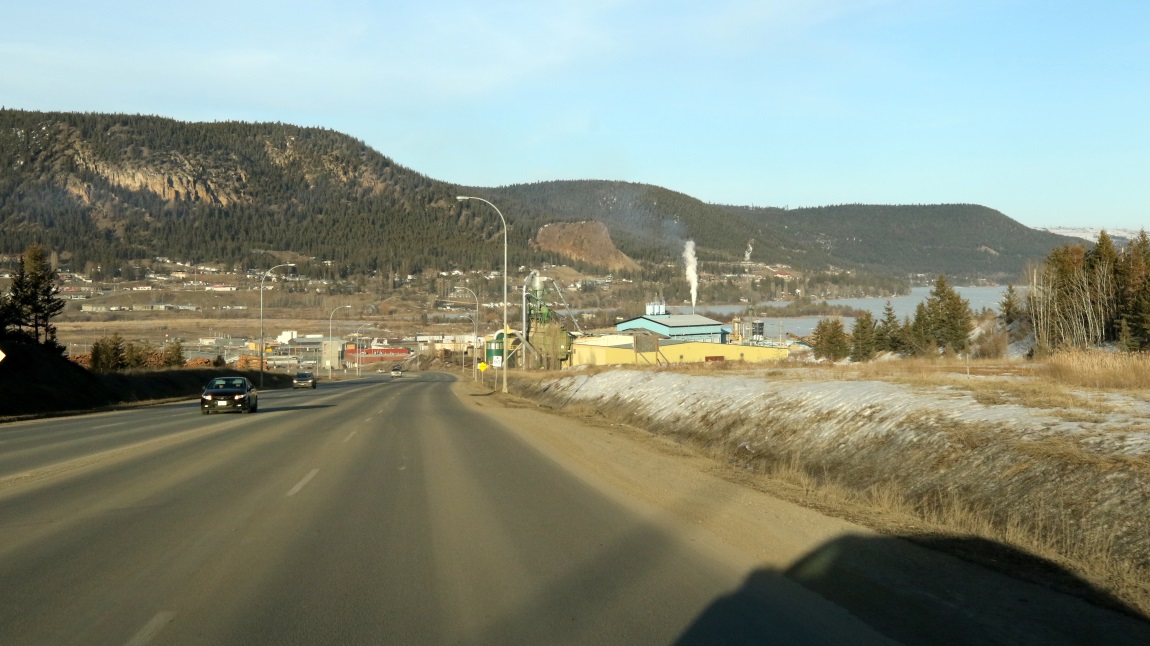 Heading into Williams Lake
