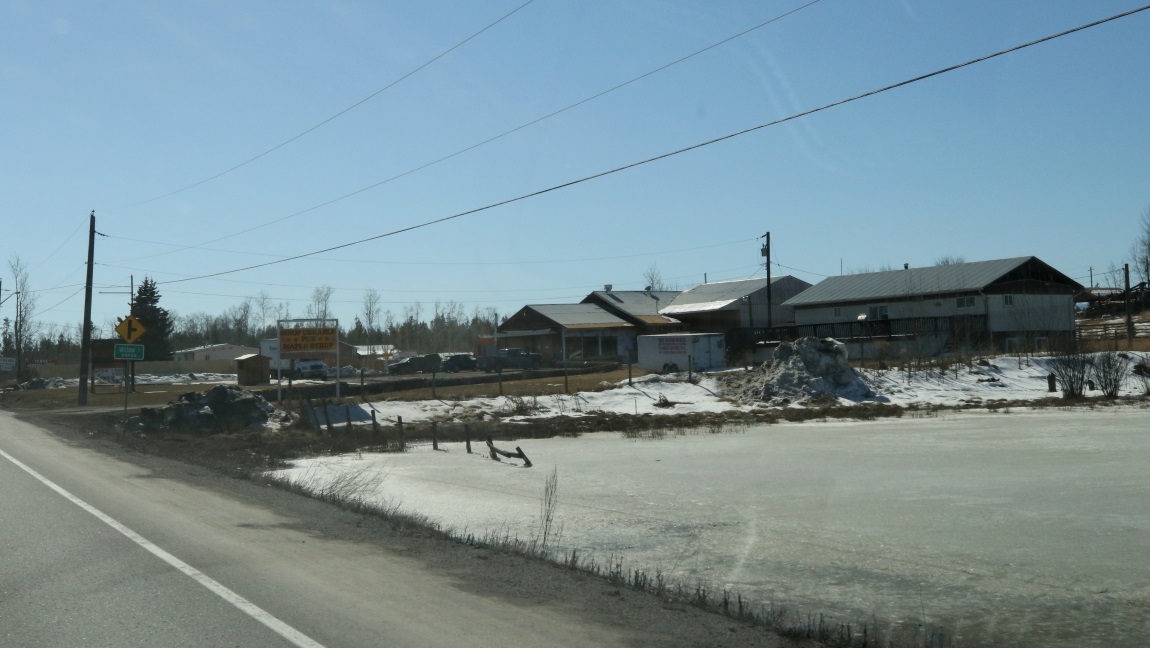 Passing through 70 Mile House