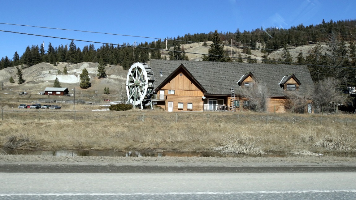 Two miles South of Clinton