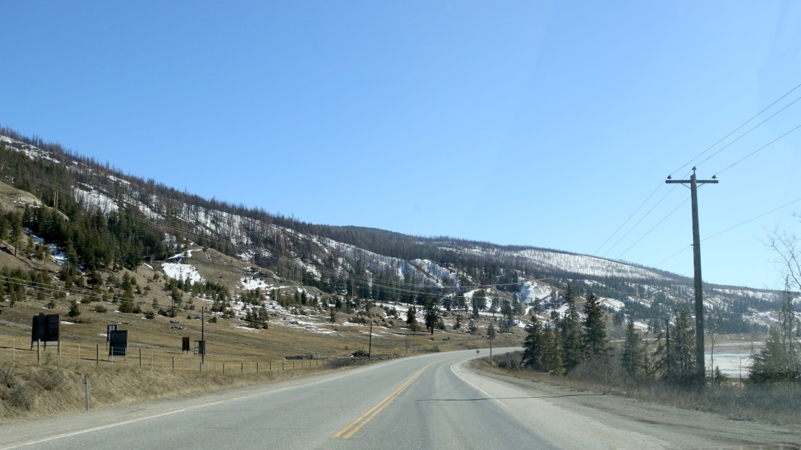 Three miles South of Clinton